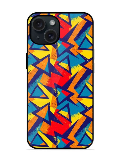 Seamless Abstract Pattern Glossy Metal TPU Case Edge Zapvi