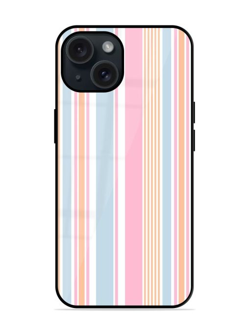 Stripe Seamless Pattern Glossy Metal TPU Case Edge Zapvi