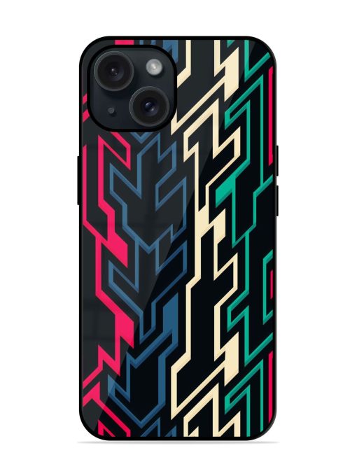 Tribal Geometric Vector Glossy Metal TPU Case Edge Zapvi