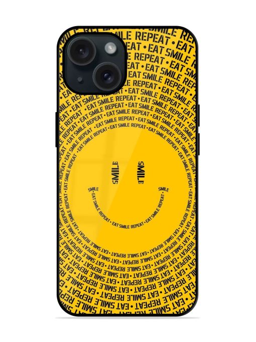 Smiley Glossy Metal TPU Case Edge Zapvi