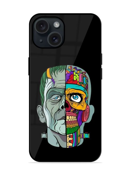 Men Vs Skull Glossy Metal TPU Case Edge Zapvi