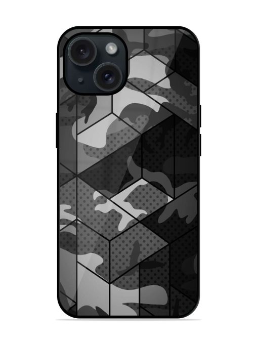 Hexagonal Pattern Glossy Metal TPU Case Edge Zapvi