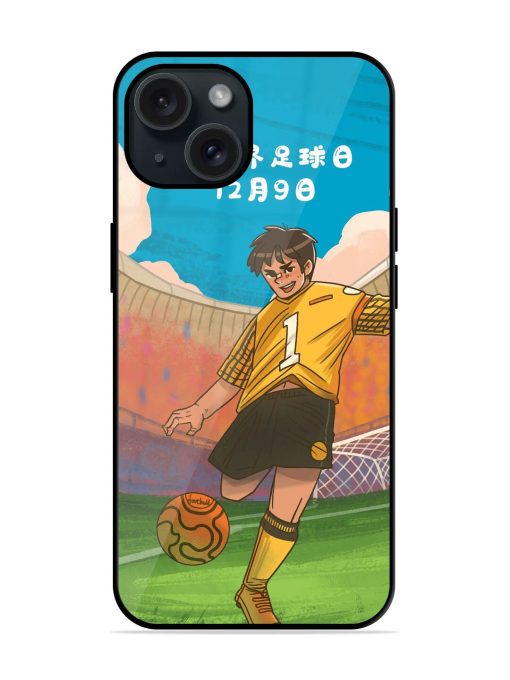 Soccer Kick Glossy Metal TPU Case Edge Zapvi