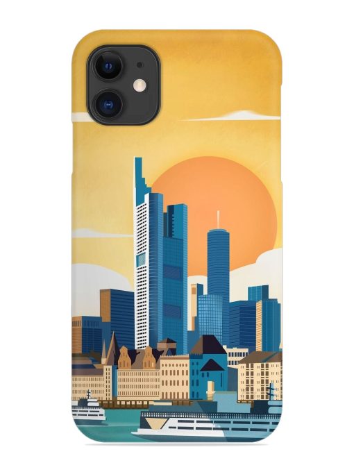 Germany Frankfurt Snap Case for Apple Iphone 11 Edge Zapvi