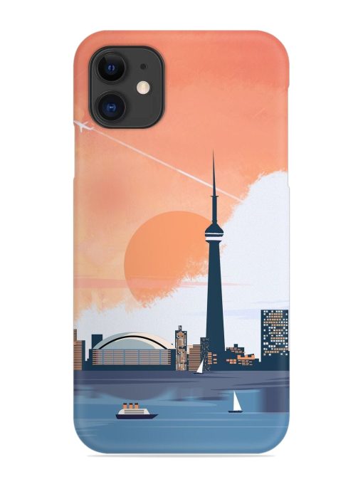 Toronto Canada Snap Case for Apple Iphone 11 Edge Zapvi