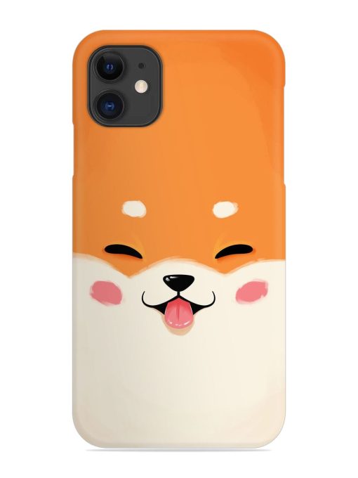 Happy Cat Art Snap Case for Apple Iphone 11 Edge Zapvi