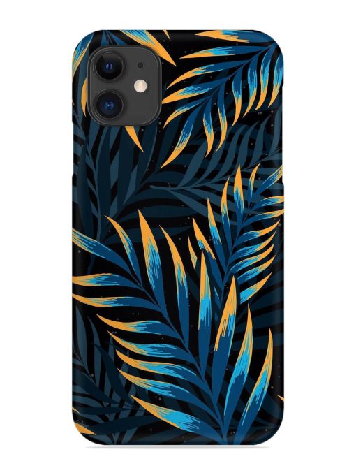 Abstract Leaf Art Snap Case for Apple Iphone 11 Edge Zapvi