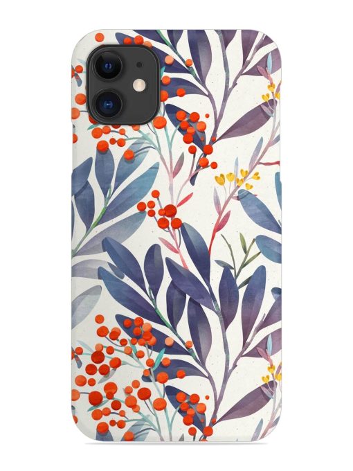 Seamless Floral Pattern Snap Case for Apple Iphone 11 Edge Zapvi