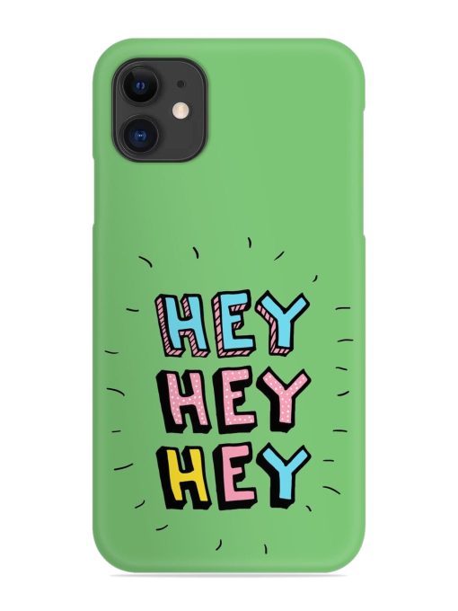 Hey Vector Cartoon Snap Case for Apple Iphone 11 Edge Zapvi