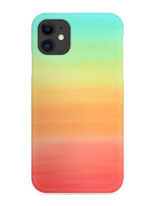 Background Sky Watercolor Snap Case for Apple Iphone 11 Edge Zapvi