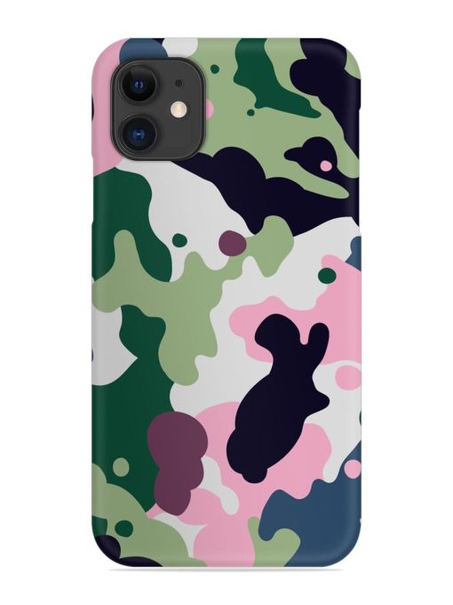 Seamless Funky Camouflage Snap Case for Apple Iphone 11 Edge Zapvi