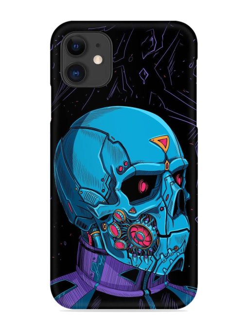 Skull Robo Vector Snap Case for Apple Iphone 11 Edge Zapvi