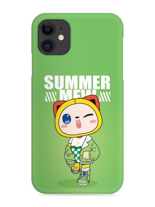 Summer Mew Snap Case for Apple Iphone 11 Edge Zapvi