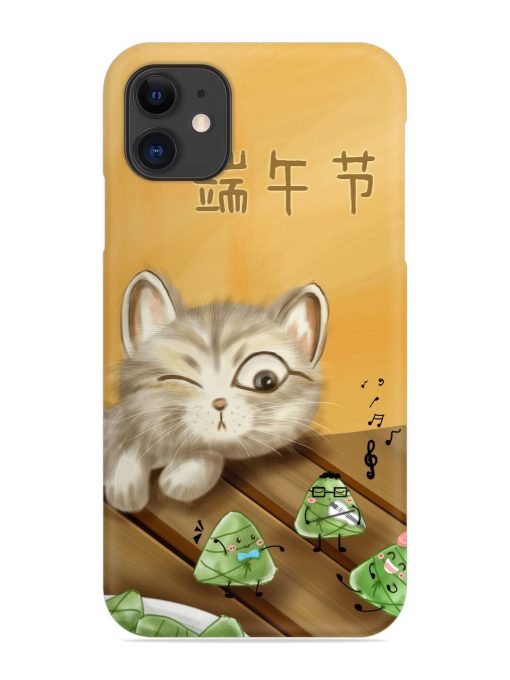 Cat Scorpion Dancing Snap Case for Apple Iphone 11 Edge Zapvi