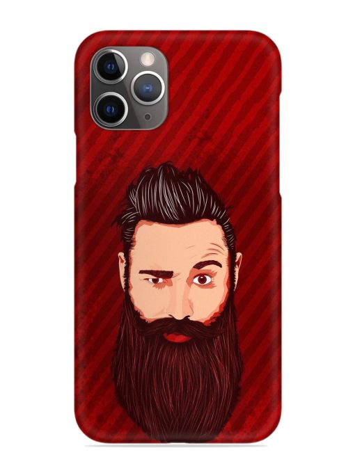 Beardo Man Snap Case for Apple Iphone 11 Pro Edge Zapvi