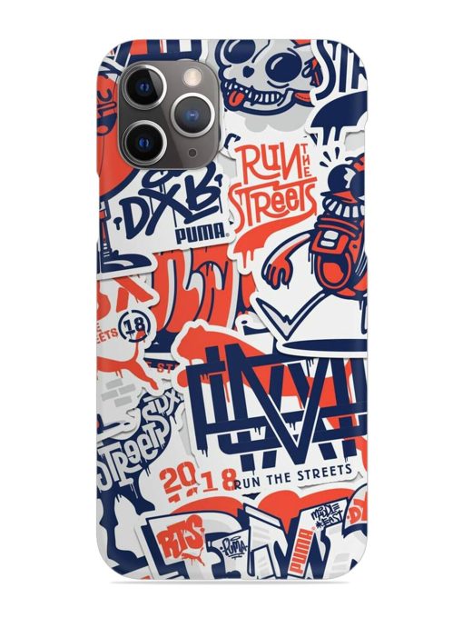 Run The Street Snap Case for Apple Iphone 11 Pro Edge Zapvi