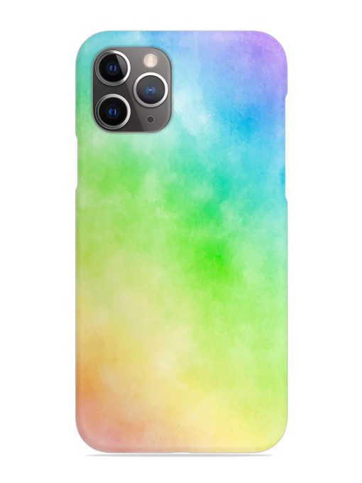 Watercolor Mixture Snap Case for Apple Iphone 11 Pro Edge Zapvi