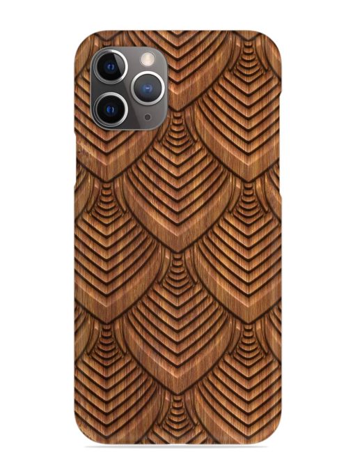 Carved Pattern On Snap Case for Apple Iphone 11 Pro Edge Zapvi