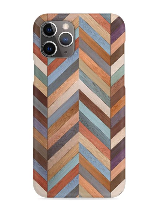 Seamless Wood Parquet Snap Case for Apple Iphone 11 Pro Edge Zapvi