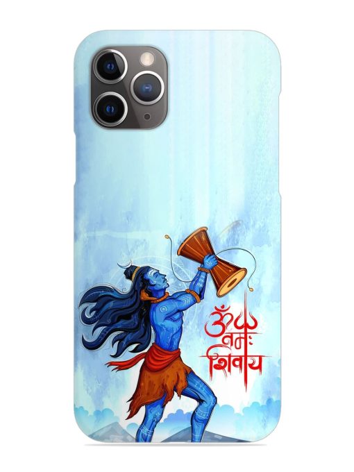 Illustration Lord Shiva Snap Case for Apple Iphone 11 Pro Edge Zapvi