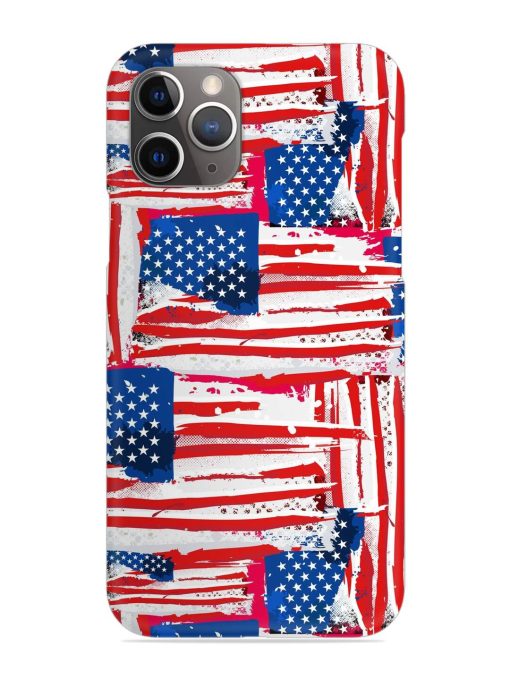 Usa Flag Seamless Snap Case for Apple Iphone 11 Pro Edge Zapvi