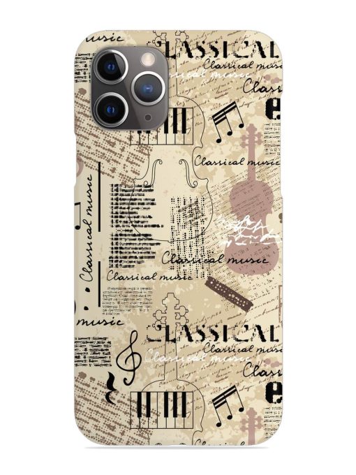 Classical Music Lpattern Snap Case for Apple Iphone 11 Pro Edge Zapvi