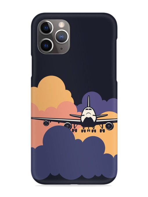 Aeroplane vector Snap Case for Apple Iphone 11 Pro Edge Zapvi