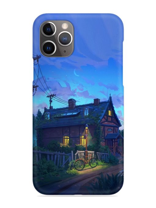 Beautiful Village House Snap Case for Apple Iphone 11 Pro Edge Zapvi