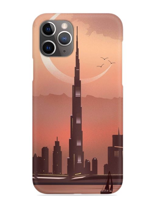 Landmark Burj Khalifa Snap Case for Apple Iphone 11 Pro Max Edge Zapvi