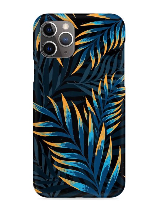 Abstract Leaf Art Snap Case for Apple Iphone 11 Pro Max Edge Zapvi