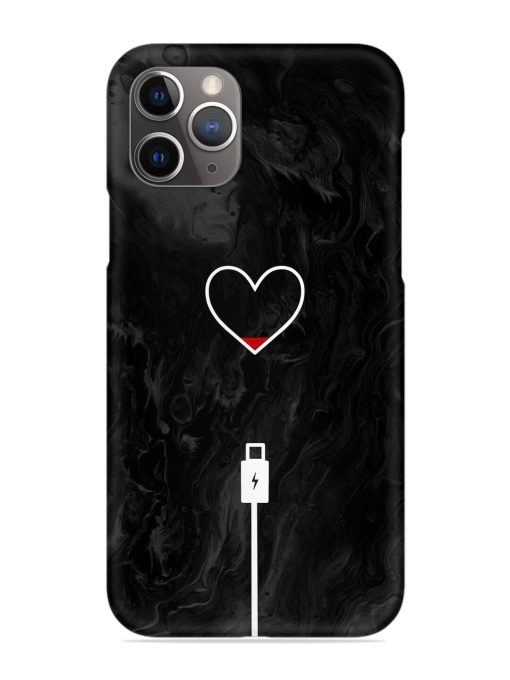 Heart Charging Vector Snap Case for Apple Iphone 11 Pro Max Edge Zapvi