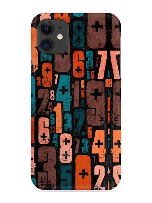 0 To 9 Art Snap Case for Apple Iphone 12 Edge Zapvi