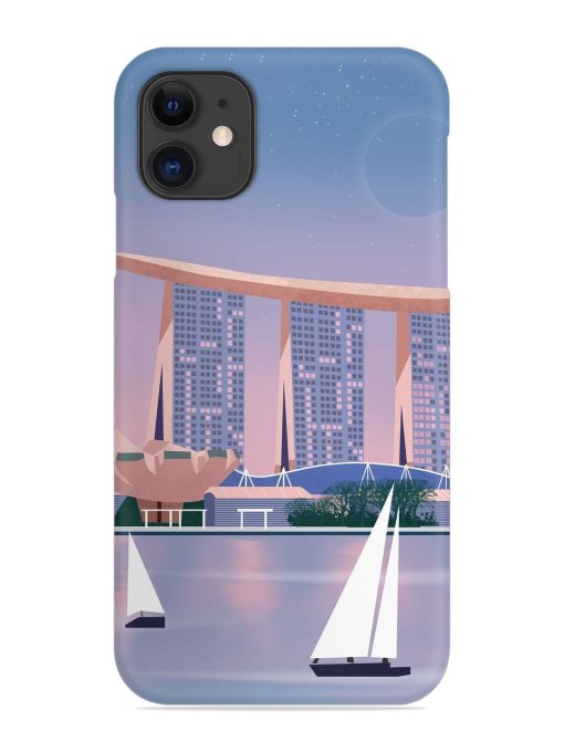 Singapore Scenery Architecture Snap Case for Apple Iphone 12 Edge Zapvi