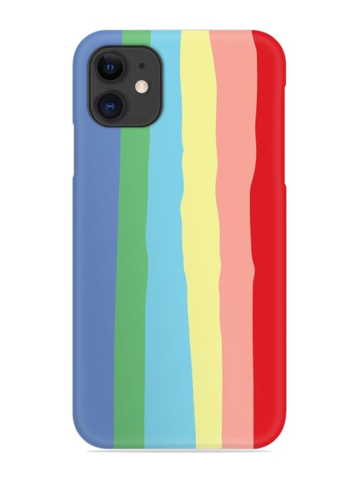 Rainbow Premium Shade Snap Case for Apple Iphone 12 Edge Zapvi