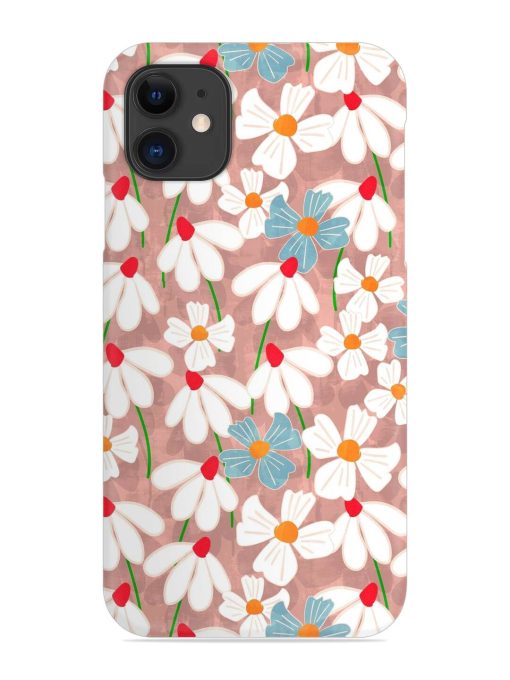 Abstract Petal Flowers Snap Case for Apple Iphone 12 Edge Zapvi