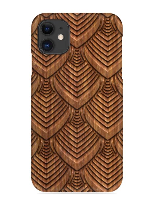 Carved Pattern On Snap Case for Apple Iphone 12 Edge Zapvi