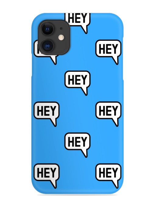 Hey Text Message Snap Case for Apple Iphone 12 Edge Zapvi