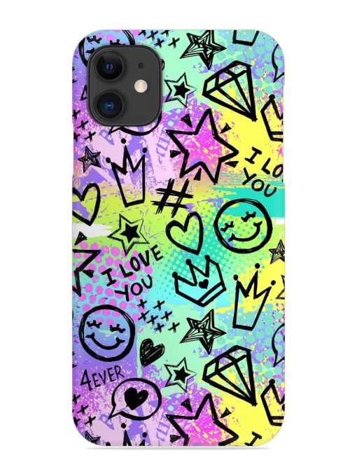 Bright Seamless Pattern Snap Case for Apple Iphone 12 Edge Zapvi