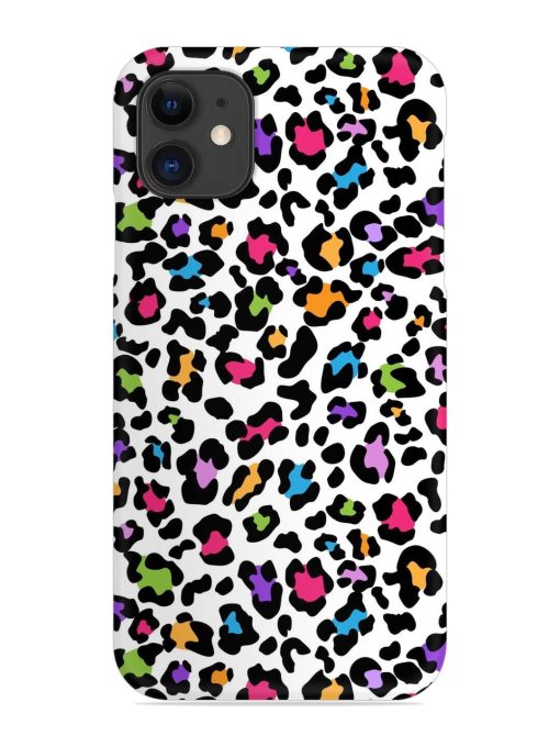 Seamless Leopard Pattern Snap Case for Apple Iphone 12 Edge Zapvi