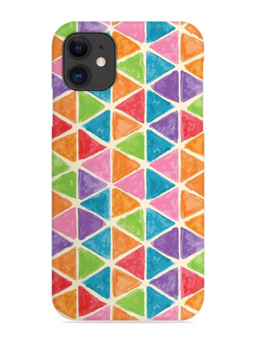 Seamless Colorful Isometric Snap Case for Apple Iphone 12 Edge Zapvi