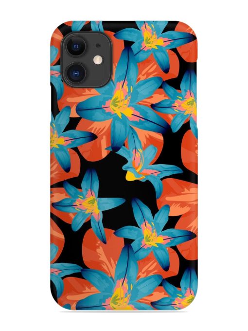 Philippine Flowers Seamless Snap Case for Apple Iphone 12 Edge Zapvi