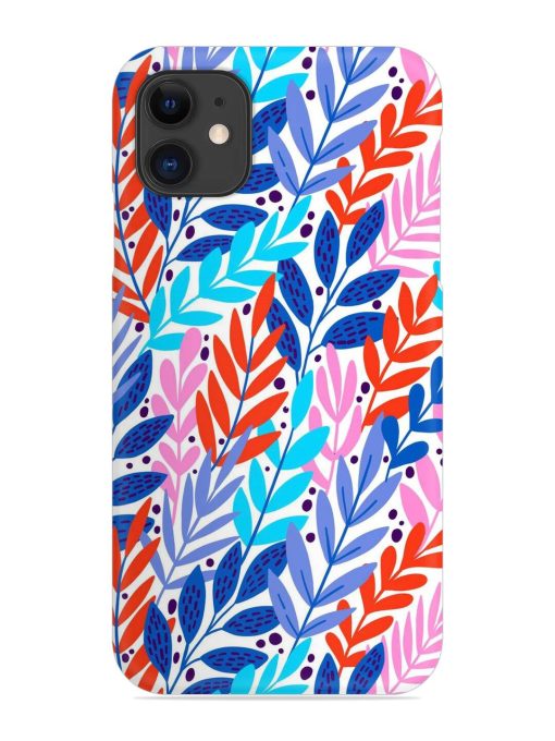 Bright Floral Tropical Snap Case for Apple Iphone 12 Edge Zapvi