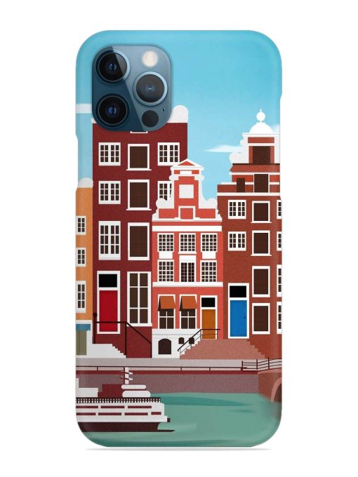 Scenery Architecture Amsterdam Landscape Snap Case for Apple Iphone 12 Pro Edge Zapvi