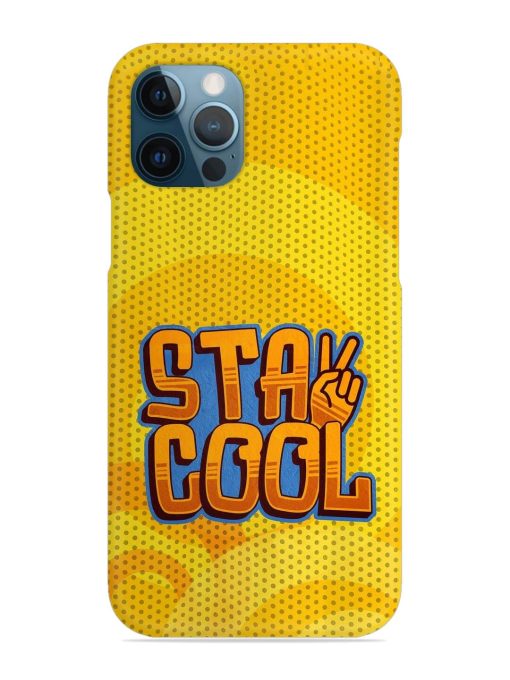 Stay Cool Snap Case for Apple Iphone 12 Pro Edge Zapvi