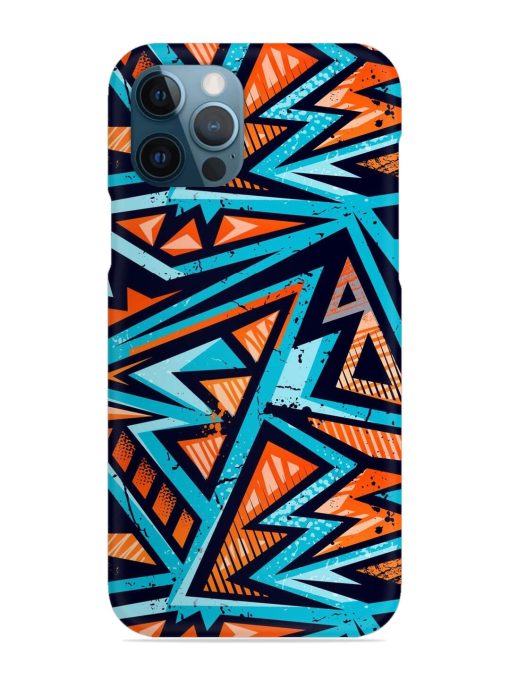 Abstract Seamless Grunge Snap Case for Apple Iphone 12 Pro Edge Zapvi