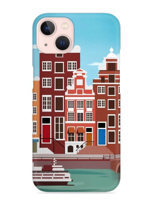 Scenery Architecture Amsterdam Landscape Snap Case for Apple Iphone 14 Edge Zapvi