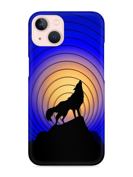 Fox Roaring Design Snap Case for Apple Iphone 14 Edge Zapvi