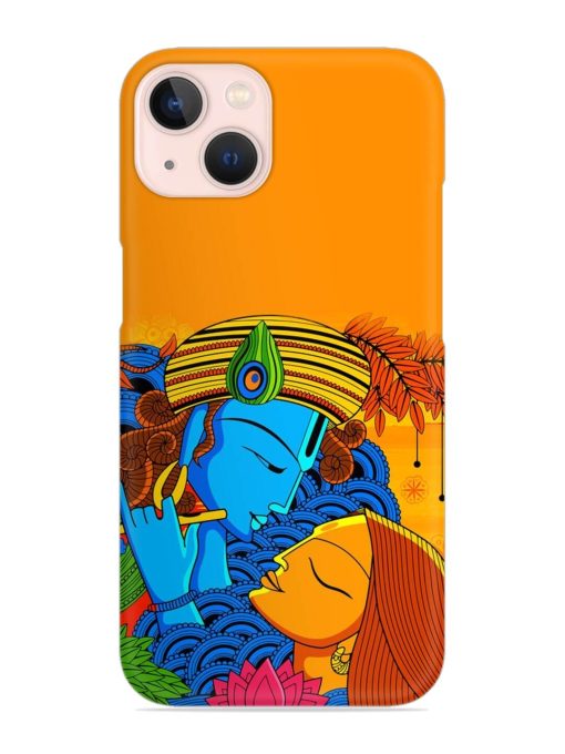 Illustration Hindu Goddess Snap Case for Apple Iphone 14 Edge Zapvi