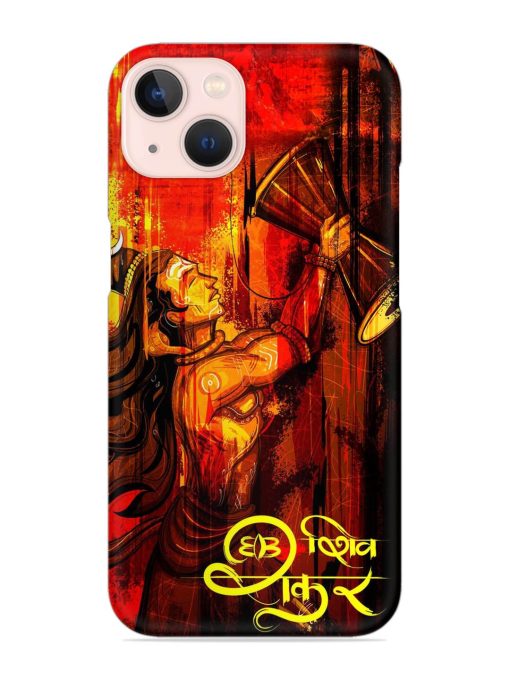 Illustration Lord Shiva Snap Case for Apple Iphone 14 Edge Zapvi