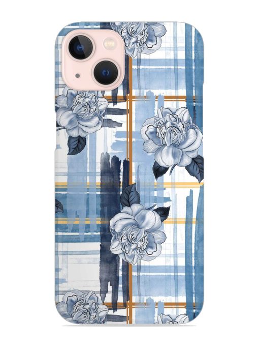 Watercolor Pattern Rose Snap Case for Apple Iphone 14 Edge Zapvi